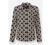 heine Chemisier corail / noir / blanc, Taille L-XL