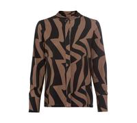 heine Chemisier marron / noir, Taille XS