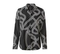 heine Chemisier noir / blanc, Taille 4XL