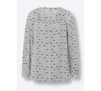 heine Chemisier noir / blanc, Taille S