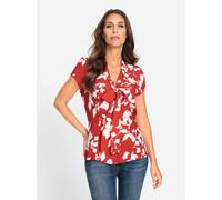 heine Chemisier rouge sang / blanc, Taille XL