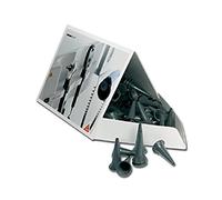 Heine Heine Gima 31502 Heine Spéculum à usage unique Allspec®, 2,5 mm Ø, gris, Lot de 250