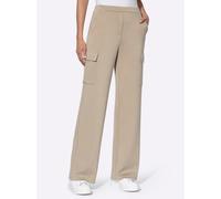 heine Pantalon cargo beige, Taille 48