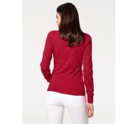 heine Pull-over rouge rubis, Taille S-M