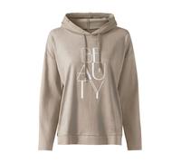 heine Sweat-shirt beige / blanc, Taille 5XL