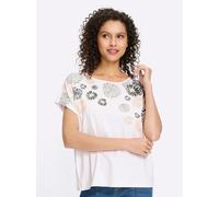 heine T-shirt rosé / noir / blanc, Taille S