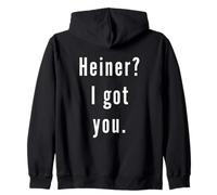 Heiner? Je t’ai eu. Sweat à Capuche