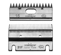 HEINIGER Schermesser, for ALL, 31F/15, 31F/15, Acier, Tondeuse à cheveux, Lame de rasoir, Rasoir, Unisexe-Adulte, Hommes et femmes, tous types de cheveux, Visage, Nez, Oreille, Manuel