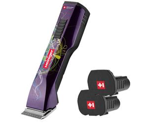 Heiniger Tondeuse à batterie Saphir Style pour la tonte des animaux avec une tête de tonte SnapOn