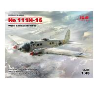 Heinkel He-111h-16 Wwii German Bomber - Icm Icm48263-Icm-Icm