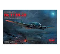 Heinkel He-111h-20 Bombardier Allemand De La Seconde Guerre Mondiale - Icm Icm48264-Icm-Icm