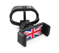 Heinmo 360° pivotant Support de téléphone Portable GPS Tasse avec Berceau de Voiture pour Cooper Clubman Countryman f54 f55 f56 F60 2014-2021 Smartphone Support Panier (F54F55F56F60 2014-2021 Red)