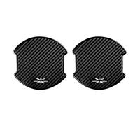 Heinmo Lot de 2 autocollants de protection pour poignée de portière de voiture - Accessoires pour Cooper S F54 F55 F56 F60 R55 R56 R60 - Anti-rayures - Gris