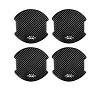 Heinmo Lot de 4 autocollants de protection pour poignée de portière de voiture - Accessoires pour Cooper S F54 F55 F56 F60 R55 R56 R60 - Anti-rayures - Gris