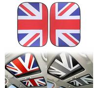 HEINMO Pare-soleil de pare-brise avant de voiture avec réflecteur UV pour Cooper R/F Series R55 R56 R60 F54 F55 F60 Countryman Clubman (toit ouvrant) Rouge