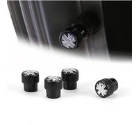 Heinmo pour Cooper F/R série Clubman Countryman F54 F55 F60 R53 R55 R56 R60 R61 Pneu De Voiture Tige De Roue Tambour Valve Air Cache-Poussière-Tige De Tuyau Valve Tire Pneus 4 Pcs (BK Gray)