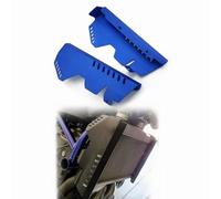 Heinmo Protecteur de Couverture latérale calandre radiateur Aluminium de Moto pour MT07 FZ07 FZ-07 2014-2017 Couverture de Protection de réservoir de Refroidissement d'eau de radiateur (Blue)
