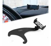 Heinmo Support de téléphone Portable pour Cooper F54 F55 F56 F60 Clubman Hatchback 2014-2020 Gris Rouge