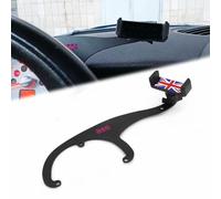 Heinmo Support de téléphone Portable pour Cooper R60 R61 COUNTRYMAN PACEMAN Motif Union Jack Rouge