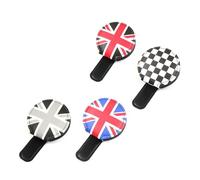 Heinmo Support universel pour lunettes de soleil pour voiture Cooper F55 F56 F60 R55 R56 R60 Hatchback Countryman Clubman Paceman (Red Jack)