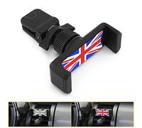 HEINMO voiture universel évent climatisation sortie support de téléphone support Socles pour Cooper S JCW Clubman Countryman Paceman hayon R55 R56 R60 F54 F55 F56 F57 F60 (Red)