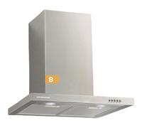 HEINNER A+ HDCH-660TSS Hotte aspirante 60 cm, Hotte murale à recyclage d'air, 568,4 m³/h, Acier inox, Argent