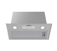 HEINNER HBIH-MD600IX Hotte aspirante Encastrée - 60 cm Breite, 610 m³/h Absaugleistung, 3 pièces en ardoise pour effektives Lüften, éclairage LED économisant l'énergie