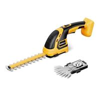HEINPRO Hedge Trimmer Cordless Compatible with DEWALT 20V MAX Battery (No Battery), Electric Hedge Trimmer Cordless Grass Trimmer, Bush Trimmer Grass Shears Handheld for Yard, Garden, Lawn
