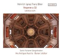 Heinrich Ignaz Franz Biber Vesperae A 32 CD