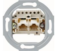 Heinrich Kopp 33369401, RJ-11 + RJ-45, Blanc, Plastique, Thermoplastique, IP20, 1 pc.
