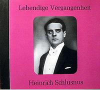Schlusnus, Heinrich - Sings Strauss/Schubert/Brahms/