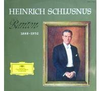 Heinrich Schlusnus - Heinrich Schlusnus, Bariton (Arien und Lieder mit Orchesterbegleitung & Lieder mit Klavierbegleitung) [Vinyl LP] [Schallplatte]
