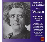 Heinrich Schlusnus - Verdi: Arien Uns Szenen
