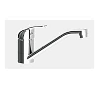 Heinrich Schulte alpha_100 mitigeur d'évier Z058832-00010 chromé, pour basse pression, bec orientable