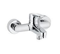 Heinrich Schulte alpha_100 mitigeur de bain Z058406-00010 saillie 155 mm, sans set de douche, chromé