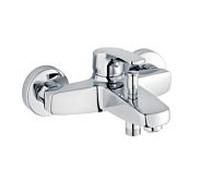 Mitigeur de bain encastré Heinrich Schulte Alpha 320 | Mitigeur monocommande sans 2000 /2 pouces | Robinet de salle de bain pour baignoire | Robinet de remplissage de baignoire chromé