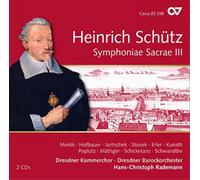 Heinrich Schutz Heinrich Schütz: Symphoniae Sacrae III (CD) Album