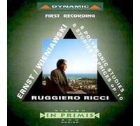 Heinrich Wilhelm Ernst Studies for Solo Violin (Ricci) (CD) Album