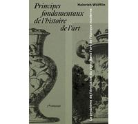 Heinrich Wölfflin, Principes fondamentaux de l'histoire de l'art - Heinrich Wölfflin - L'ecarquille - broché - Beau livre