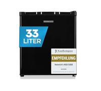 Heinrich's - Mini congélateur - 33 l - Petit compact - Silencieux - Congélateur 40 dB - Charnière de porte interchangeable - Mini congélateur jusqu'à -18 °C - Congélateur - Parfait pour bureau,