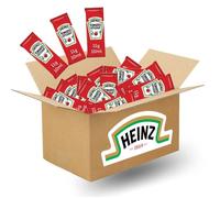 HEINZ | 30 sticks de sauce KETCHUP | doses individuelles 10 ml de sauce tomate pratique pour pique-nique, lunch box