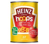 HEINZ Anneaux de spaghetti, 400 g (paquet de 24)