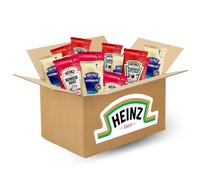HEINZ | Assortiment de 30 sticks individuels de sauce MAYONNAISE/KETCHUP/BARBECUE
