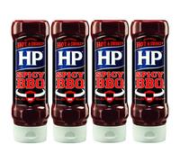 Heinz BBQ Sauce Hot and Spicy sauce barbecue épicée 400ml 4er Pack
