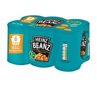 Heinz Beanz In A Rich Tomato Sauce Baked Beans, 14.64 oz / 415 g, 6 Pack