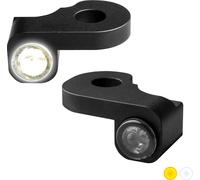 Heinz Bikes Nano, clignotants/feux de position sur le guidon Noir Noir