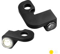 Heinz Bikes Nano, clignotants/feux de position sur le guidon Noir Noir