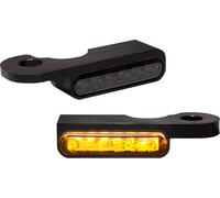 Heinz Bikes Stripes, clignotants de guidon Noir Noir