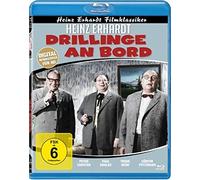 Drillinge An Bord – Heinz Erhardt, Günter Pfitzmann – Blu-ray – Neuf