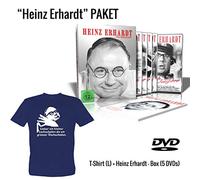 Heinz Erhardt ...und Dergleichen (5 DVD Metallbox, Limited Edition) + Heinz Erhardt T-Shirt (Dunkelblau, Grösse L) Geschenkset [Édition Limitée]